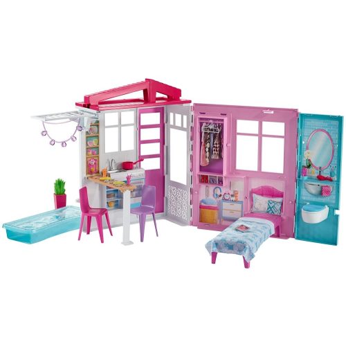 Mattel Barbie FXG54 Összecsukható tengerparti ház (új)