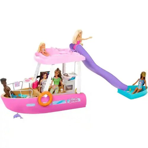 Mattel Barbie álomhajó csúszdával (új)