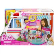 Mattel Barbie 2 az 1-ben mentőautó és kórház fénnyel és hanggal (új)