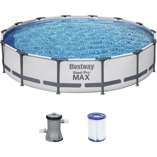 Bestway Copacabana Steel Pro Max fémvázas medence vízforgatóval 427 x 84 cm (új)