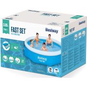 Bestway Korfu Fast Set felfújható családi medence vízforgatóval 305 x 76 cm (új)
