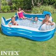Intex Swim Center puhafalú családi medence 229 x 229 x 66 cm (új)