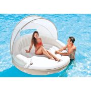 Intex felfújható úszósziget fotel árnyékolóval 199 x 150 cm (új)