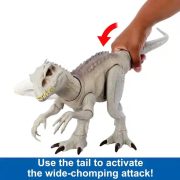 Mattel Jurassic World Indominus Rex dino figura fénnyel és hanggal 55cm (új)