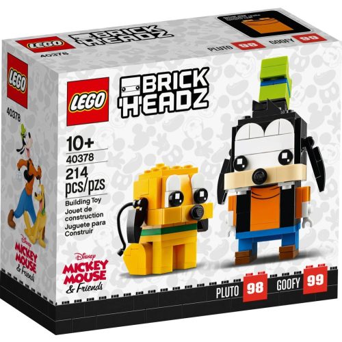 Lego BrickHeadz 40378 Goofy és Plútó (új)