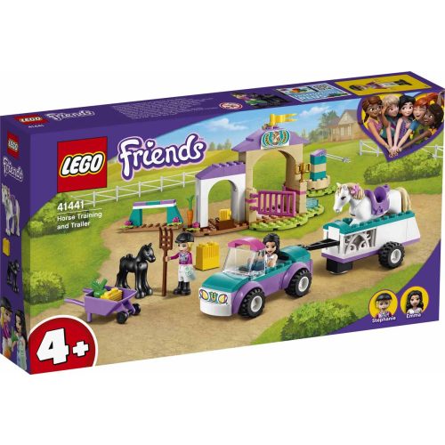 Lego Friends 41441 Lovasiskola és lószállító (új)