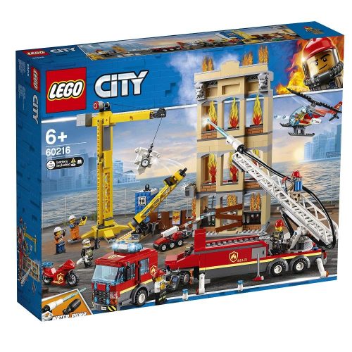 Lego 60216 City - Belvárosi tűzoltóság (új)