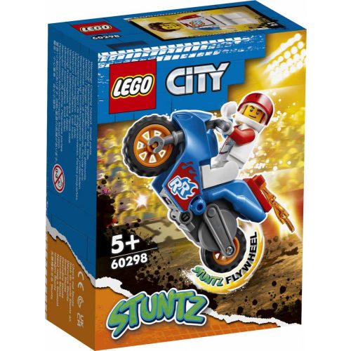 Lego 60298 City - Rocket kaszkadőr motorkerékpár (új)