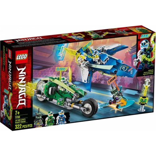 Lego Ninjago 71709 Jay és Lloyd versenyjárművei (új)