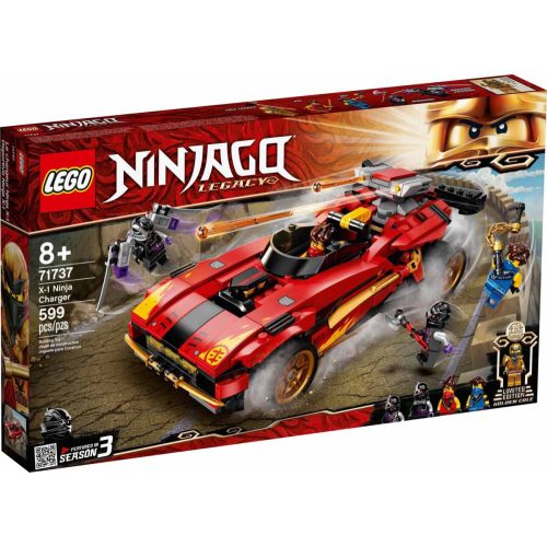 Lego Ninjago 71737 X-1 Nindzsa csatagép (új, csomagolássérült)