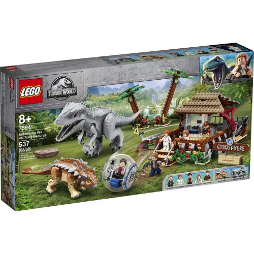 Lego Jurassic World 75941 Indominus Rex az Ankylosaurus​ ellen (új)
