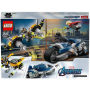 Lego 76142 Marvel Super Heroes - Bosszúállók Speeder biciklis támadás (új)