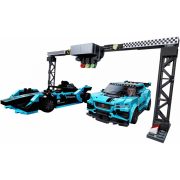 Lego Speed Champions 76898 Formula E Panasonic Jaguar Racing Gen2 Car & Jaguar I-Pace eTrophy (új)