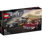   Lego Speed Champions 76903 Chevrolet Corvette C8.R Race Car és 1968 Chevrolet Corvette (új)