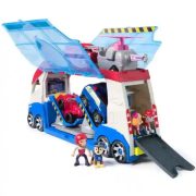 Mancs őrjárat - Paw Patroller csapatszállító kamion hanggal, 4 figurával és járművel (új)