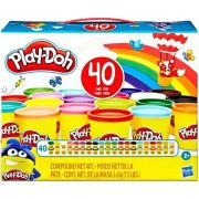 Hasbro Play-Doh 40 tégelyes színes gyurma készlet (új)