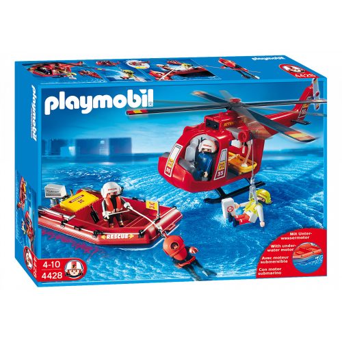 Playmobil 4428 Helikopteres vízimentők víz alatti motorral (új)