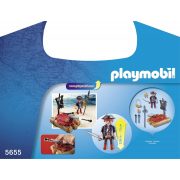 Playmobil 5655 Hordozható kalóztutaj szett (új)
