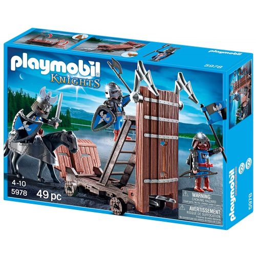 Playmobil 5978 Rohamkocsi kék lovagokkal (új)