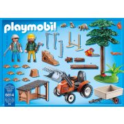 Playmobil 6814 Faszállító traktor (új)