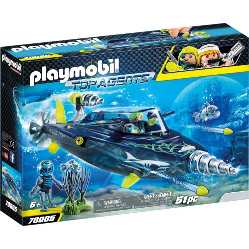 Playmobil 70005 S.H.A.R.K. csapat pusztító fúrója (új)