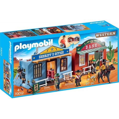 Playmobil 70012 Hordozható western város (új)