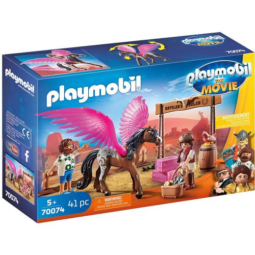 Playmobil 70074 Marla és Del pegazussal (új)