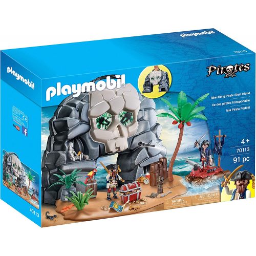 Playmobil 70113 Hordozható kalóz koponyasziget (új)
