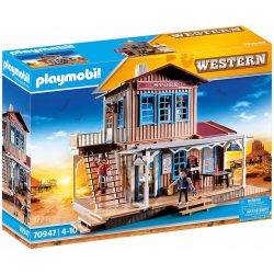Playmobil 70947 Western bolt lakással (új)