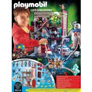 Playmobil 9219 Szellemirtók tűzoltóállomása (új)
