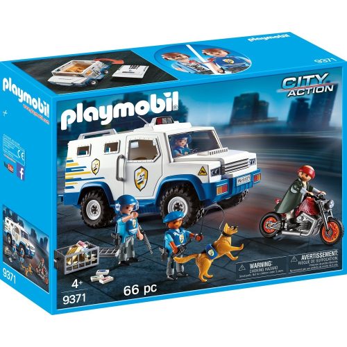 Playmobil 9371 Páncélautó (új)