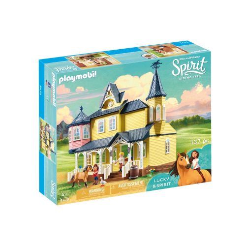 Playmobil Spirit 9475 Lucky boldog otthona (új)
