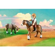 Playmobil 9477 Spirit - Lucky apukája szekéren (új)