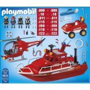 Playmobil 9503 Mega tűzoltó készlet (új)