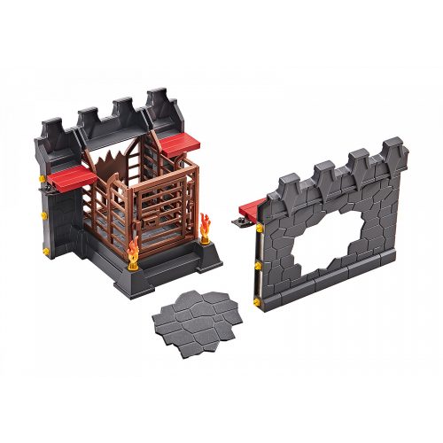 Playmobil 9841 Novelmore Burnham vár (70221) várfal és börtön kiegészítő készlet (új)