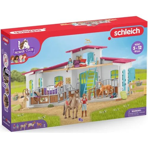 Schleich 42567 Lovarda lovakkal (új)