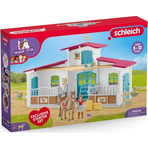 Schleich 72222 Lovarda lóval és figurával (új)